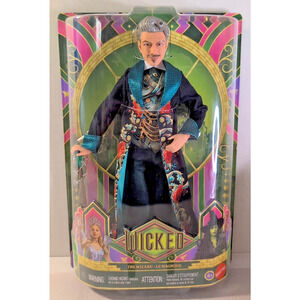 Wicked For Good The Wizard Doll Jeff Goldblum 2025 Walmart Exclusive New!